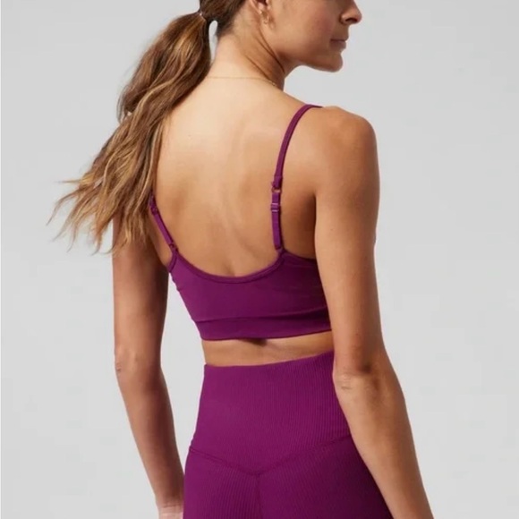 Women’s Athleta Renew Bra, Purple Sz S, A-C - Picture 2 of 10